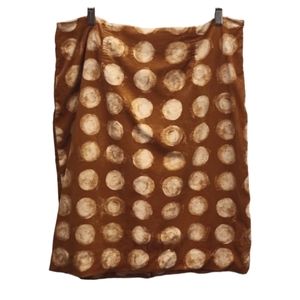 ⭐️Maeve brown with large white dots size 12